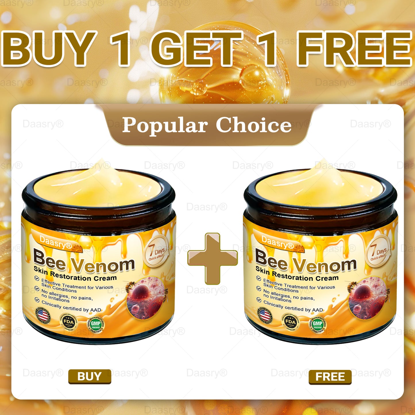 "Only 10 jars left — grab this exclusive upsell with an extra 30% OFF for faster slimming & firming in just 1–4 weeks!Daasry®"