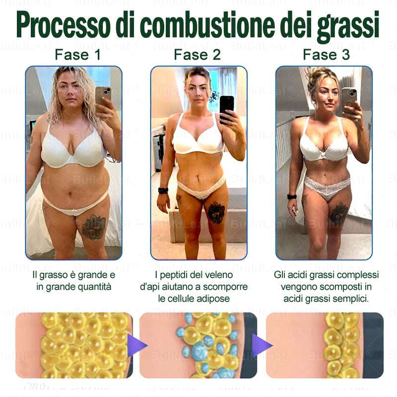 IT Negozio ufficiale🔥BuildLeaf® GLP-1 8-in-1 Fit & Vital Soluzione Orale (Solo una volta al giorno, cambiamenti visibili in 7 giorni) ✅ Per obesità, salute cardiovascolare, diabete, apnea notturna, salute intestinale, problemi articolari e altro